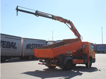New Tipper, Crane truck Mercedes-Benz Actros 1523, CRANE ATLAS 60.1, THREESSIDED: picture 3