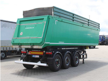 Tipper semi-trailer Schwarzmüller KIS 3/E, 2X LIFT AXLE, SAF, 46m³: picture 4