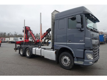 Timber truck DAF FAT XF 510 mit Penz Ladekran 15Z8.70 inkl. Holzgreifer 6x4: picture 3