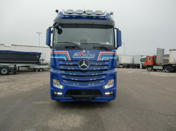 Timber truck, Crane truck Mercedes-Benz Actros 2653 6x4 Holz Palfinger Kabinenkran: picture 2