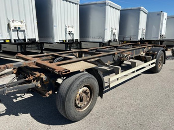 Container transporter/ Swap body trailer Renders Standard-Lafette BDF, BPW-Achsen: picture 2