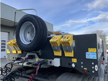 New Low loader semi-trailer FAYMONVILLE 5-Achs-Tele-Semi mit Halbachsen "Twinaxle" und hydr. Rampen Auflieger: picture 3