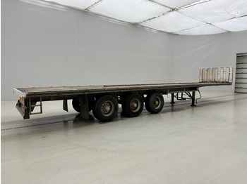Dropside/ Flatbed semi-trailer Fruehauf Plateau: picture 5