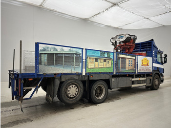Dropside/ Flatbed truck, Crane truck Scania P310 - 6x2: picture 4