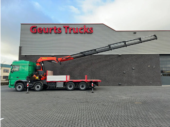 Crane truck DAF XF 105.510 8X4 + PALFINGER PK 65002-SH E POWER LINK PLUS KRAAN/KRAQN/CRANE/GRUA: picture 2