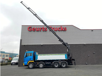 Tipper, Crane truck MAN TGS 35.480 8X4 KIPPER/TIPPER + HMF 2620-K5 KRAAN/KRAN/CRANE/GRUA: picture 2