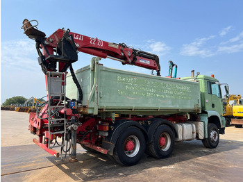 MAN TGA 26.480 6x4 tipper + HMF crane on lease MAN TGA 26.480 6x4 tipper + HMF crane: picture 5
