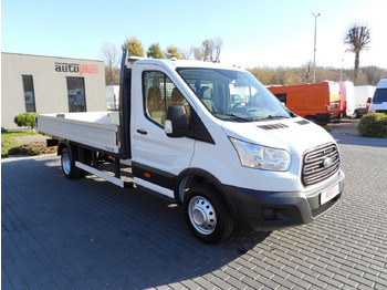 Flatbed van FORD TRANSIT STAKE BODY 8 PALLETS TWIN WHEELS AIR CONDITIONING 155HP: picture 4 Flatbed van FORD TRANSIT STAKE BODY 8 PALLETS TWIN WHEELS AIR CONDITIONING 155HP: picture 4