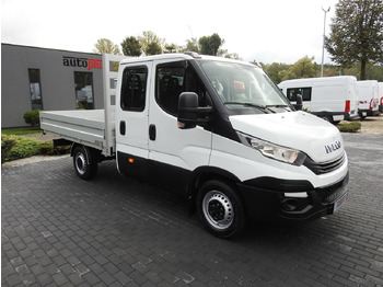 Flatbed van IVECO DAILY 35S15 STAKE BODY DOUBLE CABIN DOKA 7 SEATS AIR CONDITIONING  150HP: picture 4