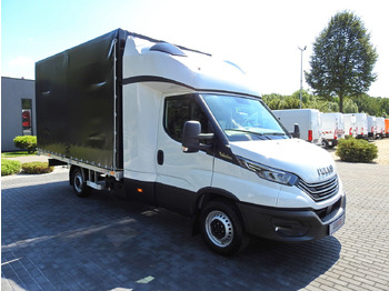 New Curtain side van IVECO DAILY 35S18 NEW TARPAULIN 8 PALLETS CRUISE CONTROL NAVIGATION LED LIGHTS AUTOMATIC TRANSMISSION HI-MATIC MANUFACTURERS WARRANTY  180HP: picture 4