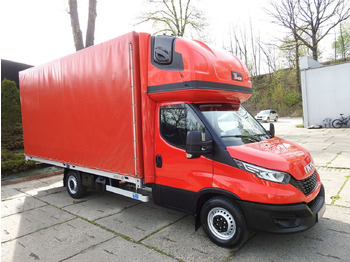 Curtain side van IVECO DAILY 35S18 TARPAULIN 10 PALLETS WEBASTO CRUISE CONTROL LED LIGHTS AIR CONDITIONING  180HP: picture 4
