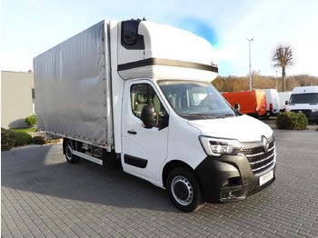 Curtain side van RENAULT MASTER TARPAULIN 10 PALLETS WEBASTO CRUISE CONTROL LED LIGHTS PNEUMATICS AIR CONDITIONING 165HP: picture 4 Curtain side van RENAULT MASTER TARPAULIN 10 PALLETS WEBASTO CRUISE CONTROL LED LIGHTS PNEUMATICS AIR CONDITIONING 165HP: picture 4