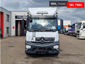 Curtainsider truck Mercedes-Benz Antos 1840 / Ladebordwand: picture 2