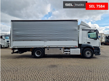Curtainsider truck Mercedes-Benz Antos 1840 / Ladebordwand: picture 4