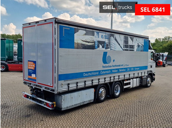 Curtainsider truck Scania G 410  /Retarder /mit Mitnahmestapler /Lenkachse: picture 5
