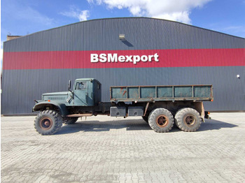 Dropside/ Flatbed truck KRAZ 255 B 6x6 flatbed truck: picture 3