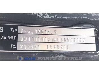 Front axle for Truck Mercedes-Benz Mercedes F-4.1/C17.5 Vooras A 972 331 12 01: picture 4