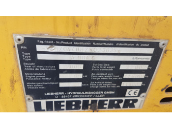 Construction machinery LIEBHERR A904C S/N: WLHZ044ZHZK023635 (2005): picture 2