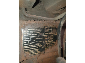 Engine for Construction machinery Motor Liebherr D926TIE (para piezas): picture 3 Engine for Construction machinery Motor Liebherr D926TIE (para piezas): picture 3