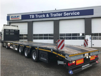 New Dropside/ Flatbed semi-trailer Kässbohrer SPA M 3 / 1N - 18 / 27 Uitschuifbare MEGA oplegger: picture 2