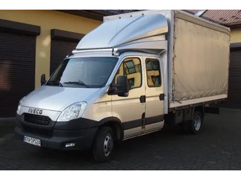 Curtain side van, Combi van Samochód Iveco Daily 35c21 2012 DMC 3,5T DOKA dubel kabina: picture 2