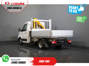 Flatbed van Volkswagen Crafter 50 165 pk Effer 352S Kraan/ Crane/ Kran/ Autokran/ PTO/ Open laadbak/ Dubbel Lucht: picture 3