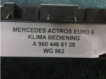 Electrical system for Truck Mercedes-Benz ACTROS A 960 446 81 28 KLIMA BEDIENING EURO 6: picture 3