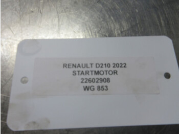 Starter for Truck Renault 22602908 STARTMOTOR RENAULT D210 EURO 6: picture 3 Starter for Truck Renault 22602908 STARTMOTOR RENAULT D210 EURO 6: picture 3