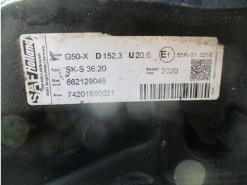 Fifth wheel coupling for Truck SAF SK-S 36.20 MODEL 662129046// 41042608: picture 4