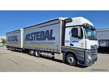 Curtainsider truck MERCEDES-BENZ Actros 2542