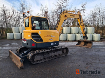 Crawler excavator Gravemaskine Hyundai  Robex 80 Cr 9A inkl. Sortergrab, tilt skovl og 3 skovle: picture 3