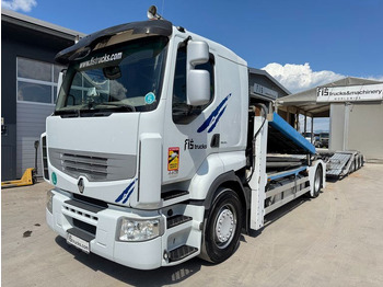 Autotransporter truck RENAULT Premium 460