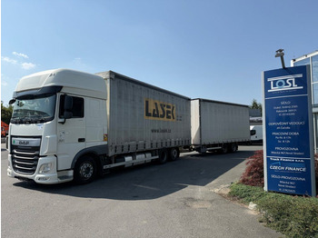 Curtainsider truck DAF XF 440