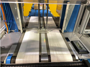 Packaging machinery ATS Tanner UltraSonic US 2000-AB transit banding machine with pneumatic product hold-down and infeed roller table: picture 5