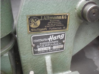 Printing machinery Constantin Hang 136 DK Table Paper Drilling Machine: picture 4