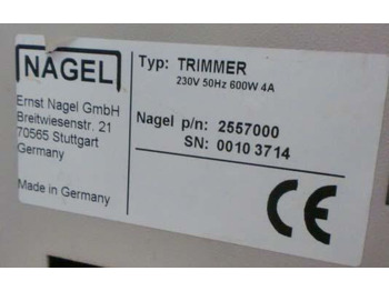 Printing machinery Ernst Nagel Foldnak 8 booklet making system: picture 2