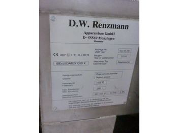 Spare parts for Printing machinery Renzmann Rakelwascher für Heidelberg Anicolor oder Metronic KBA Genius 52: picture 3