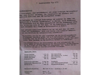 Two electric pallet lifters Butler 1200 on lease two electric pallet lifters Butler 1200: picture 4