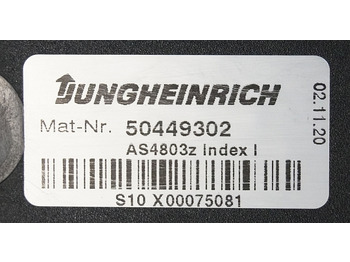 ECU for Material handling equipment Jungheinrich 50449302 | Stuur regeling Controller AS4803 Z index I sw 1,33 51004: picture 2