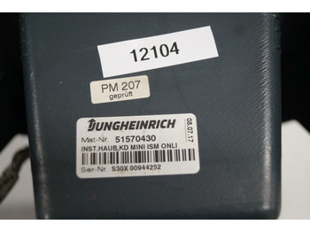 Dashboard for Material handling equipment Jungheinrich 51570430 | Dashboard including ISM module 51527937 KD mini co 250K: picture 3