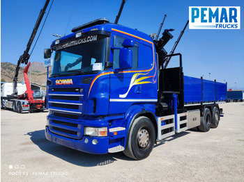 Tipper, Crane truck SCANIA R 420 6X2 GRUA PALFINGER PK 23002 BASCULANTE: picture 2