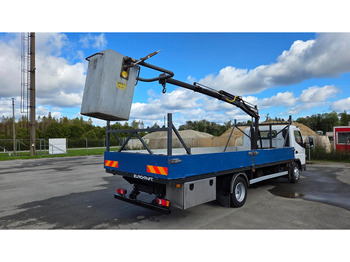 Dropside/ Flatbed truck, Crane truck Mitsubishi CANTER FE85B HIAB 026: picture 3
