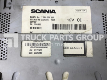 Navigation system for Truck Scania navi system T, P, G, R, L series euro5 2619691, 2580327, 2114788, 394005, 2667197, 2544887, 2428263, 2667200, 2667196, 2538534, 2544886, 2428262, 2341219, 2544889, 2544885, 1873102, 1867901, 23: picture 2