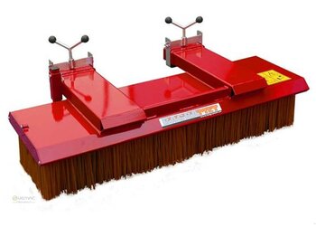 New Broom Vemac Kehrmaschine Kehrbesen Kehrbürste Schneeschieber 185cm NEU: picture 4