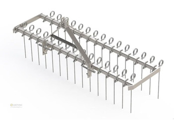 New Spring tine harrow Vemac Striegel 240cm Wiesenstriegel Rasenstriegel Reitbahnplaner: picture 2
