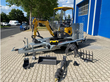 Mini excavator BERGER KRAUS