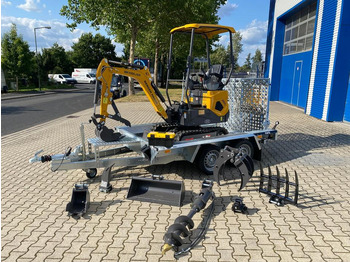 Mini excavator BERGER KRAUS