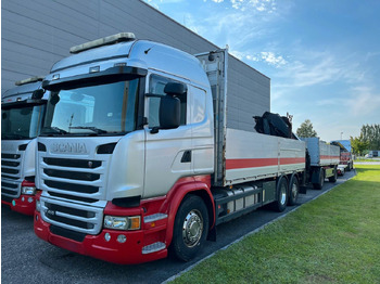 Crane truck SCANIA R 410