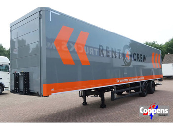 Closed box semi-trailer