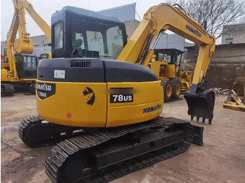Crawler excavator 8 ton Second hand Komatsu Hydraulic Crawel excavator  PC78US with low price for sale: picture 2